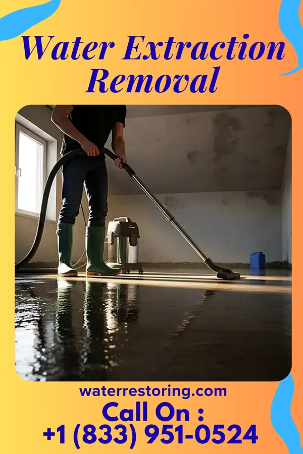 Water Extraction Removal in Whitakers, NC
